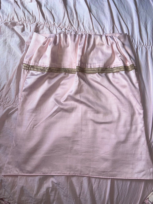 2000s pink baby doll tube top