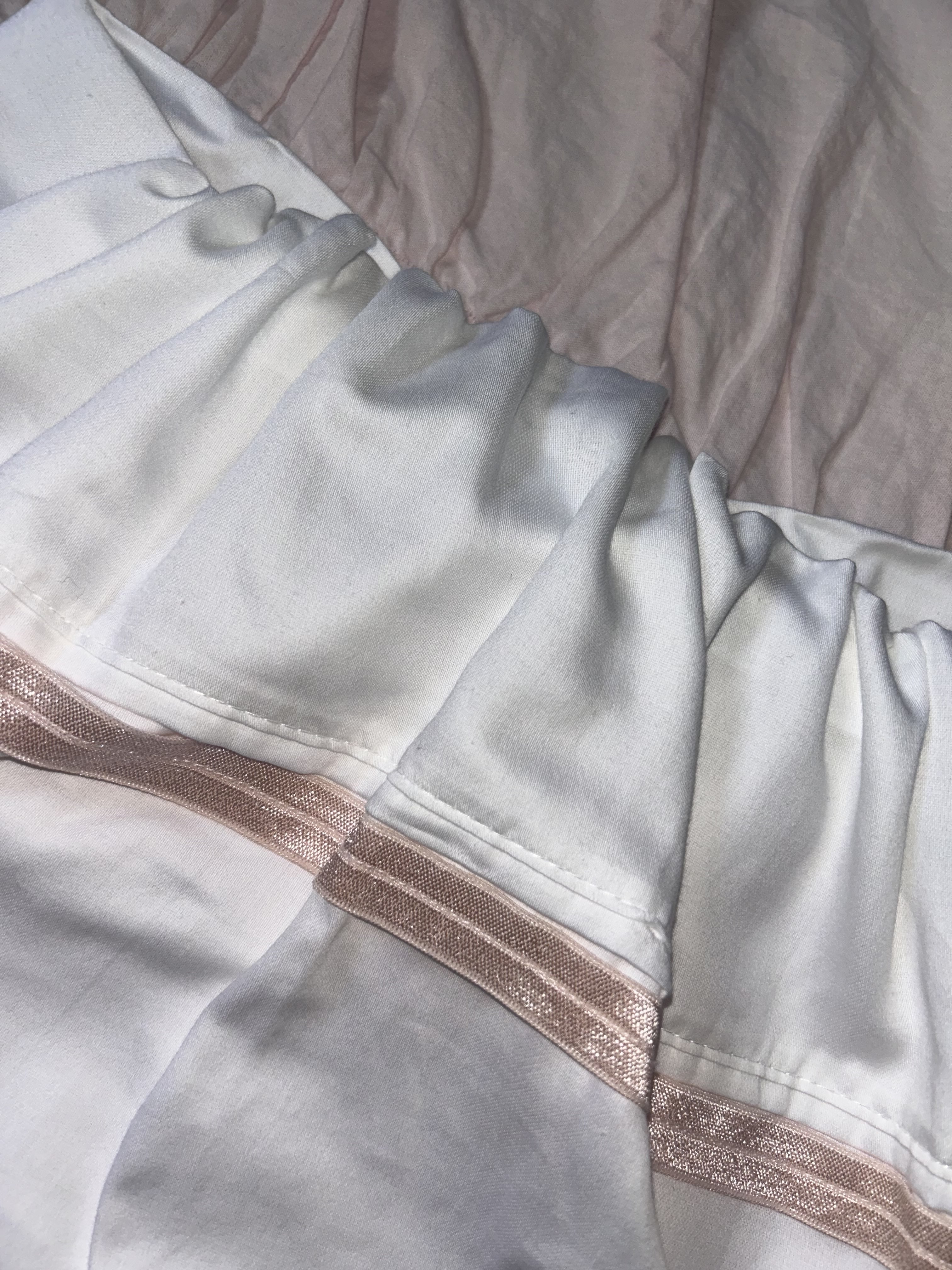 2000s white baby doll tube top